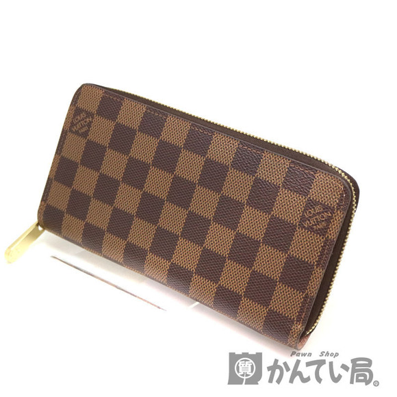 Louis Vuitton Ebene Zippy Rose Brown Ballerine Long Wallet LV - Picture 1 of 6